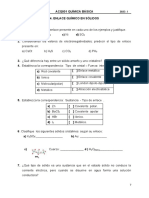 ENLACE QUIìMICO EN SÓLIDOS