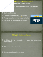 Segundo Curso 4º Cuatrimestrtre Tema 1: Enfermería Comunitaria y Salud Comunitaria