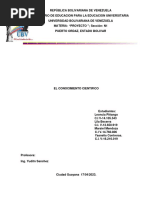 Proyecto Trabajo Conocimiento Cientifico