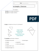 4 - Exercices Les Triangles