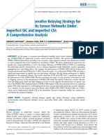 NOMA Based Cooperative Relaying Strategy For Underwater Acoustic Sensor Networks Under Imperfect SIC and Imperfect CSI: A Comprehensive Analysis