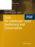 Tools For Landscape-Scale Geobotany and Conservation: Franco Pedrotti Elgene Owen Box Editors