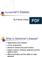 Alzheimer's Disease Presentation