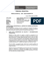 Tribunal Registral Izarza 5 Lotes