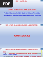 Avionics Data Buses & Architectures