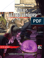 (DM's Guild) Volo's Vetted Vendors