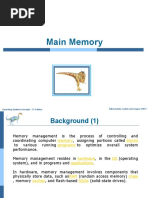 Main Memory: Silberschatz, Galvin and Gagne ©2013 Operating System Concepts - 9 Edition