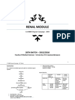 Renal System Bat Notes