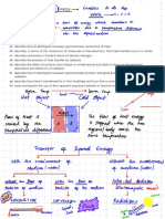Transfer of Thermal Energy