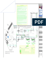 Planta de Distribución Primer Nivel: Leyenda