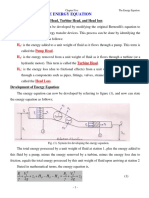 (Chapter 5) The Energy Equation