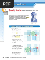 The Pythagorean Theorem 6.2: State Standards S