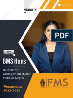 BMS Hons Prospectus 2020