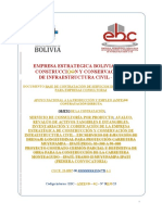 Empresa Estrategica Boliviana de Construcci N Y Conservaci N de Infraestructura Civil - Ebc