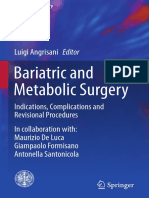 Bariatric and Metabolic Surgery: Luigi Angrisani Editor