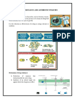 Drug Resistance and Antibiotic Policies