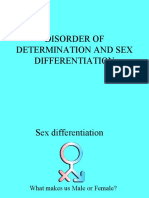 Disorder of Determination and Sex Differentiation