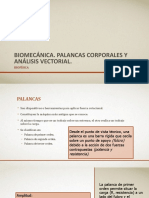 Biomecánica. Palancas Corporales Y Análisis Vectorial.: Biofísica