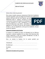 Departamento de Ciencias Sociales Acto Día de La Constitución Nacional