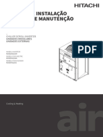 Manual de Instalação Operação E Manutenção: - Chiller Scroll Inverter