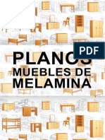 Planos Detallados para Hacerplsno Muebles Con Melamina PDF