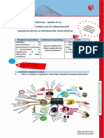 Guía Práctica - Sesión #02 Experiencia Curricular de Comunicación Organización de La Información: Mapa Mental