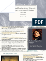 Ferdinand-Eugène-Victor Delacroix & Jean-Louis-André-Théodore Géricault