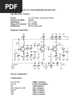 Proyecto Transmisor FM