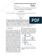 Big Data: Concepts, Approaches and Challenges: International Journal of Computer Networks and Communications Security