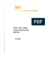 Eurocode 8 - Partie 5: Fondations, Ouvrages de Soutènement Et Aspects Ouvrages de Soutènement Et Aspects Géotechniques