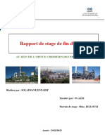 Rapport de Stage de Fin D'etude Solaimane