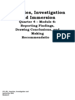 III12 q2 Mod6 ReportingFindingsDrawingConclusionsandMakingRecommendations Abcdpdf PDF To Word