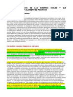 Causas Económicas de Las Guerras Civiles y Sus Implicaciones para El Diseño de Políticas