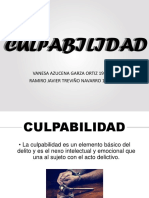 Culpabilidad Derecho Penal