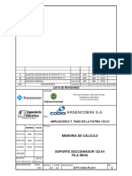 E-PT-1-00-C-MC-011 - C - Memoria de Cálculo Soporte Seccionador FI 132 KV