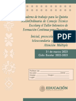 Cuaderno de Trabajo Quinta