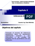 Capítulo X: Inferencia Estadística