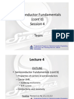 Lecture4 Semiconductor Fundamentals