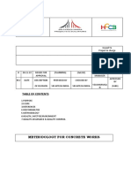 Method Statement For General Concrete Works