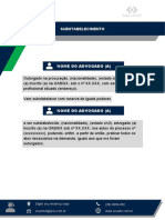 SUBSTABELECIMENTO - em Visual Law