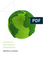 Us Deloitte For Development Brochure