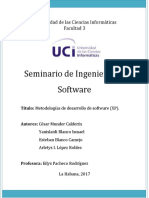 Seminario de Ingeniería de Software: Universidad de Las Ciencias Informaticas Facultad 3