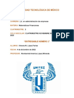 Universidad Tecnológica de México: "Entregable Número 2"