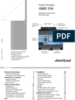 Janitza BHB Umg104 en