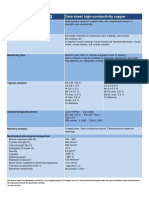 Albromet-W 240: Data Sheet High-Conductivity Copper