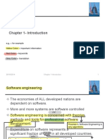 SWE 211 Ch1 Introduction (With Ahmed Notes)