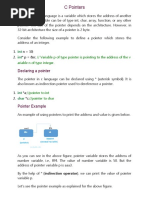 C Pointers: Declaring A Pointer