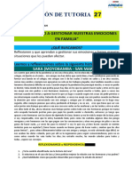 3° F Sesión 27 Tutoría Miercoles 11 Nov