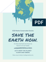 Save The Earth Now.: ECD Marine Conservation Society