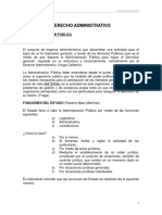 Derecho Administrativo: La Administración Publica Definición